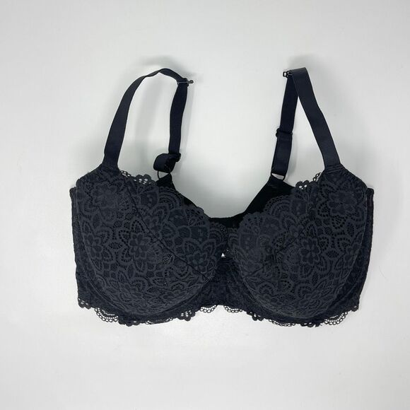 Bravissimo Nellie Black Lace Bra Adjustable LG413BLK Women’s Size 38I US - Picture 3 of 9